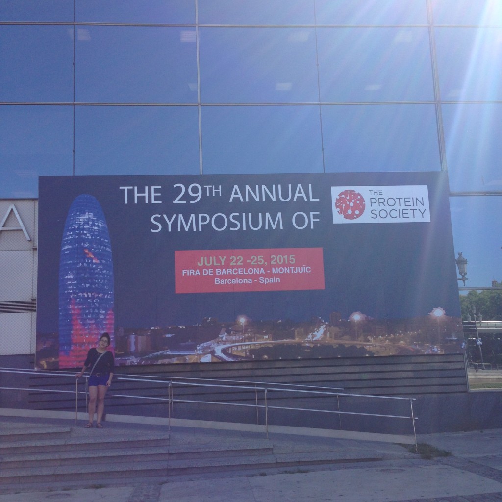 So happy to have attended the protein society symposium!
